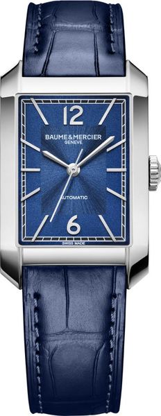 Baume & Mercier HAMPTON RECTANGL M ST LA AT BLUE M0A10732 Herren Automatikuhr Baume & Mercier HAMPTON RECTANGL M ST LA AT BLUE M0A10732 Herren Automatikuhr