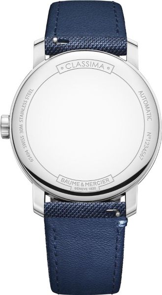 Baume & Mercier CLASSIMA ROUND XL ST FC LA AT BLUE M0A10734 Herren Automatikuhr