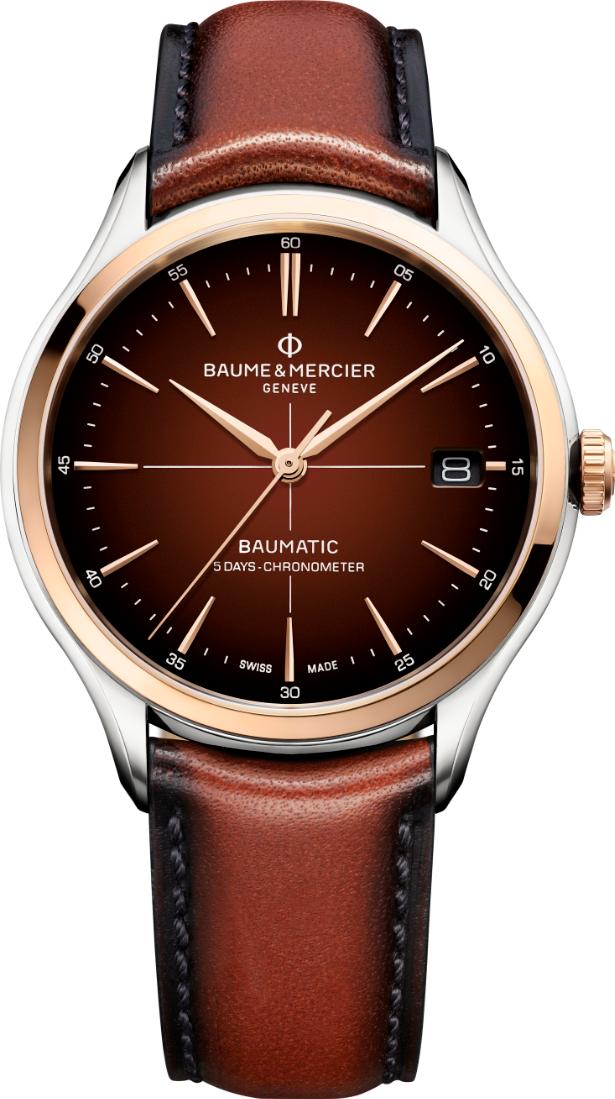 Baume & Mercier CLIFTON ROUND L BR LV AT BRWN M0A10713 Montre Automatique pour hommes