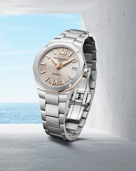 Baume & Mercier RIVIERA 12GONE M SST ST AT SILV M0A10730 Orologio automatico donna