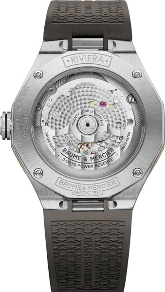 Baume & Mercier RIVIERA 12GONE L STT RB AT GREY M0A10720 Reloj Automático para hombres Baume & Mercier RIVIERA 12GONE L STT RB AT GREY M0A10720 Reloj Automático para hombres
