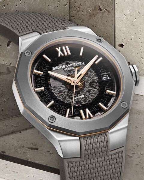 Baume & Mercier RIVIERA 12GONE L STT RB AT GREY M0A10720 Reloj Automático para hombres Baume & Mercier RIVIERA 12GONE L STT RB AT GREY M0A10720 Reloj Automático para hombres