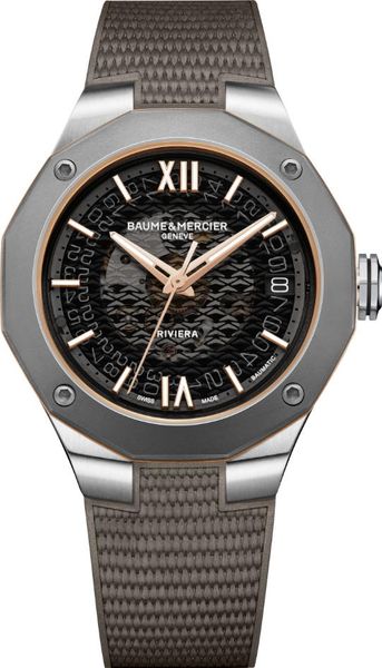 Baume & Mercier RIVIERA 12GONE L STT RB AT GREY M0A10720 Reloj Automático para hombres Baume & Mercier RIVIERA 12GONE L STT RB AT GREY M0A10720 Reloj Automático para hombres