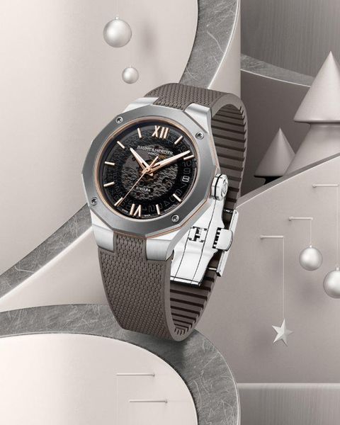 Baume & Mercier RIVIERA 12GONE L STT RB AT GREY M0A10720 Reloj Automático para hombres Baume & Mercier RIVIERA 12GONE L STT RB AT GREY M0A10720 Reloj Automático para hombres