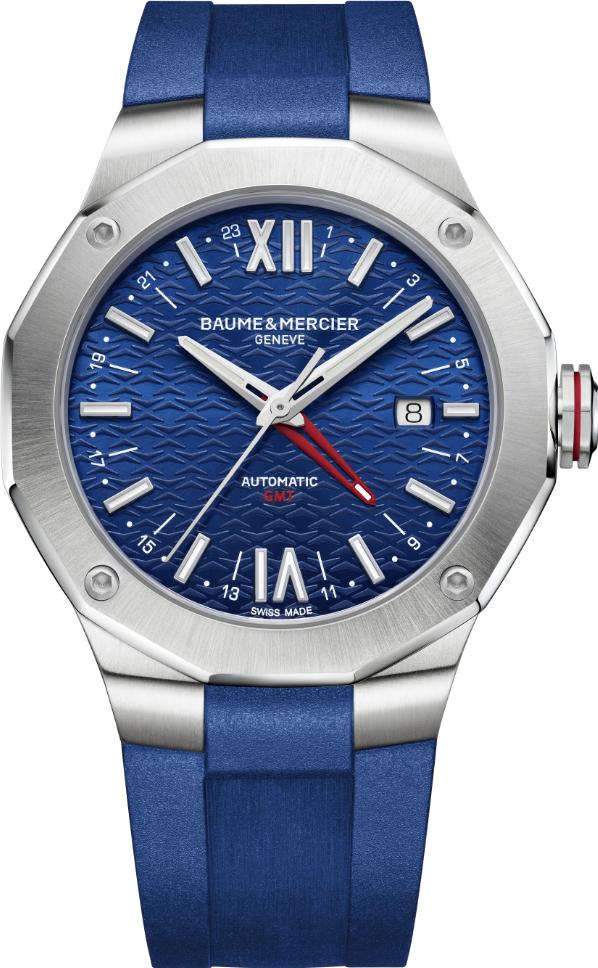 Baume & Mercier RIVIERA ROUND L ST RB COM BLUE M0A10659 Reloj Automático para hombres