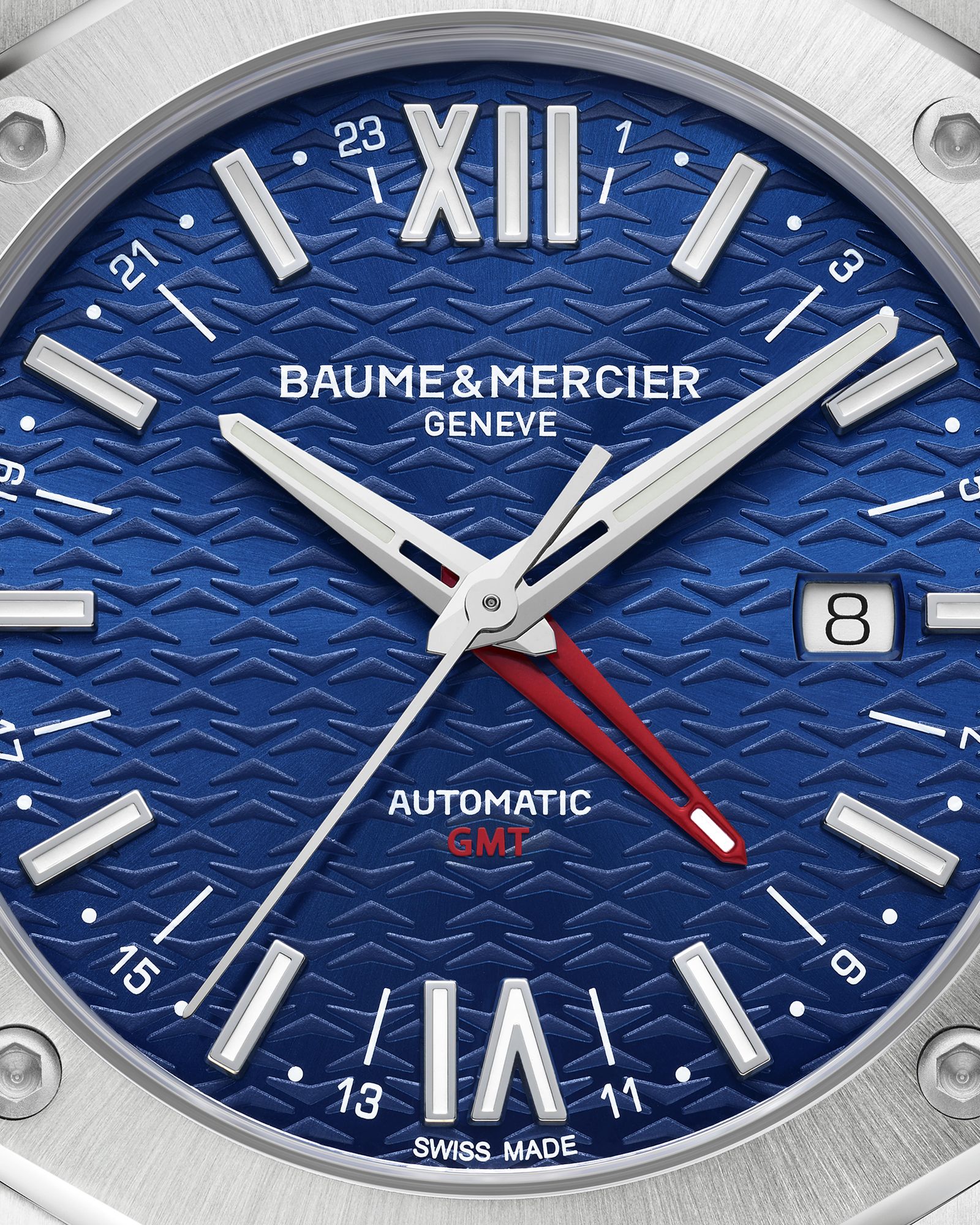 Baume & Mercier RIVIERA ROUND L ST RB COM BLUE M0A10659 Reloj Automático para hombres