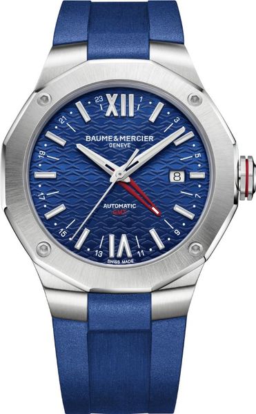 Baume & Mercier RIVIERA ROUND L ST RB COM BLUE M0A10659 Automatic Mens Watch Baume & Mercier RIVIERA ROUND L ST RB COM BLUE M0A10659 Automatic Mens Watch