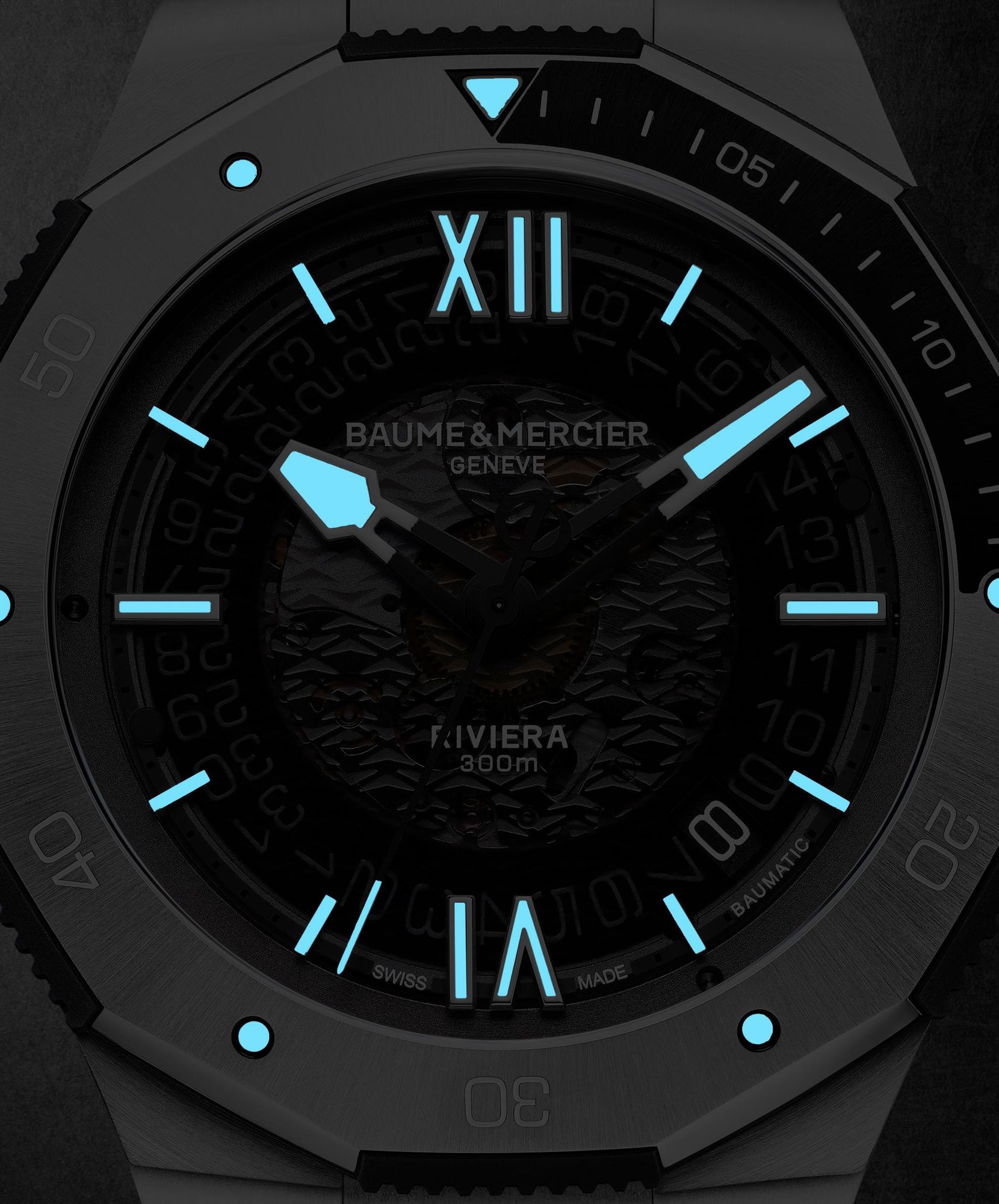 Baume & Mercier RIVIERA 12GONE L ST RB AT GREY M0A10717 Automatic Mens Watch Baume & Mercier RIVIERA 12GONE L ST RB AT GREY M0A10717 Automatic Mens Watch