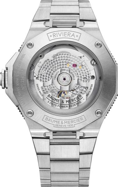Baume & Mercier RIVIERA 12GONE L ST RB AT GREY M0A10717 Automatisch horloge voor heren Baume & Mercier RIVIERA 12GONE L ST RB AT GREY M0A10717 Automatisch horloge voor heren