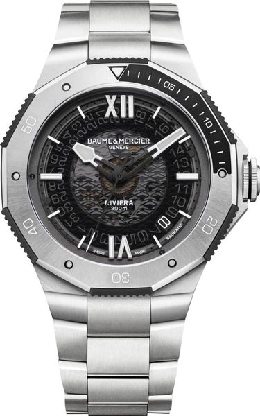 Baume & Mercier RIVIERA 12GONE L ST RB AT GREY M0A10717 Automatisch horloge voor heren Baume & Mercier RIVIERA 12GONE L ST RB AT GREY M0A10717 Automatisch horloge voor heren