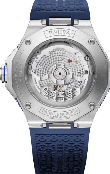 Baume & Mercier RIVIERA 12GONE L ST RB AT BLUE M0A10716 Automatisch horloge voor heren