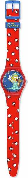 Swatch LITTLE LADY LIBERTY SO28Z120 Orologio unisex Swatch LITTLE LADY LIBERTY SO28Z120 Orologio unisex