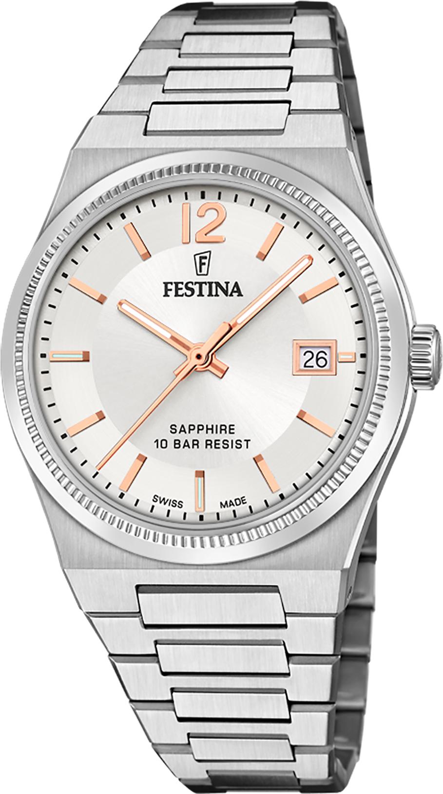 Festina MY SWISS TIME F20035/2 Damenarmbanduhr