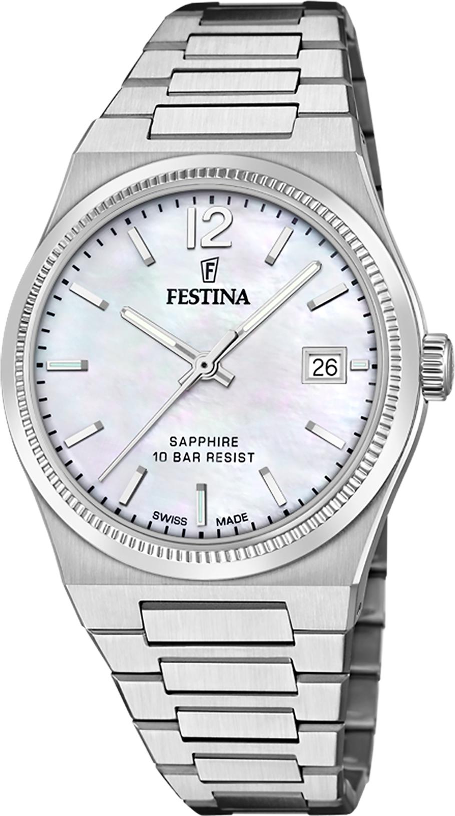 Festina MY SWISS TIME F20035/1 Dames armbandhorloge