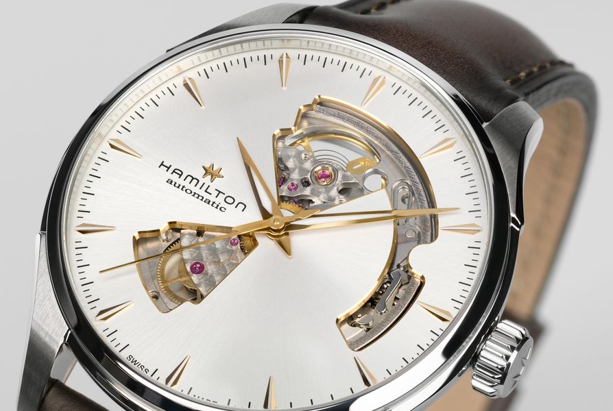 Hamilton Jazzmaster Open Heart Auto H32675551 Orologio automatico uomo Hamilton Jazzmaster Open Heart Auto H32675551 Orologio automatico uomo