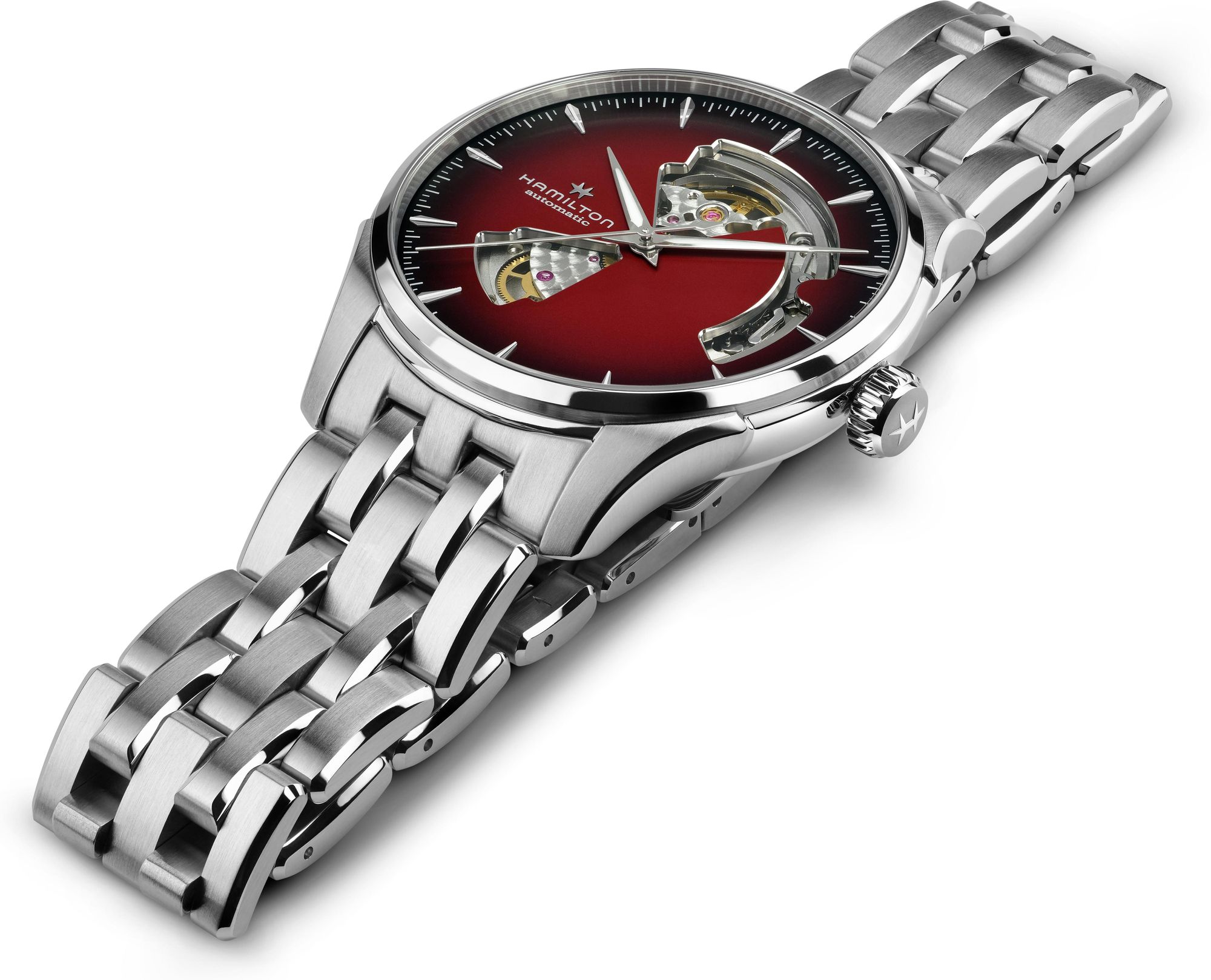 Hamilton Jazzmaster Open Heart Auto H32675170 Herren Automatikuhr