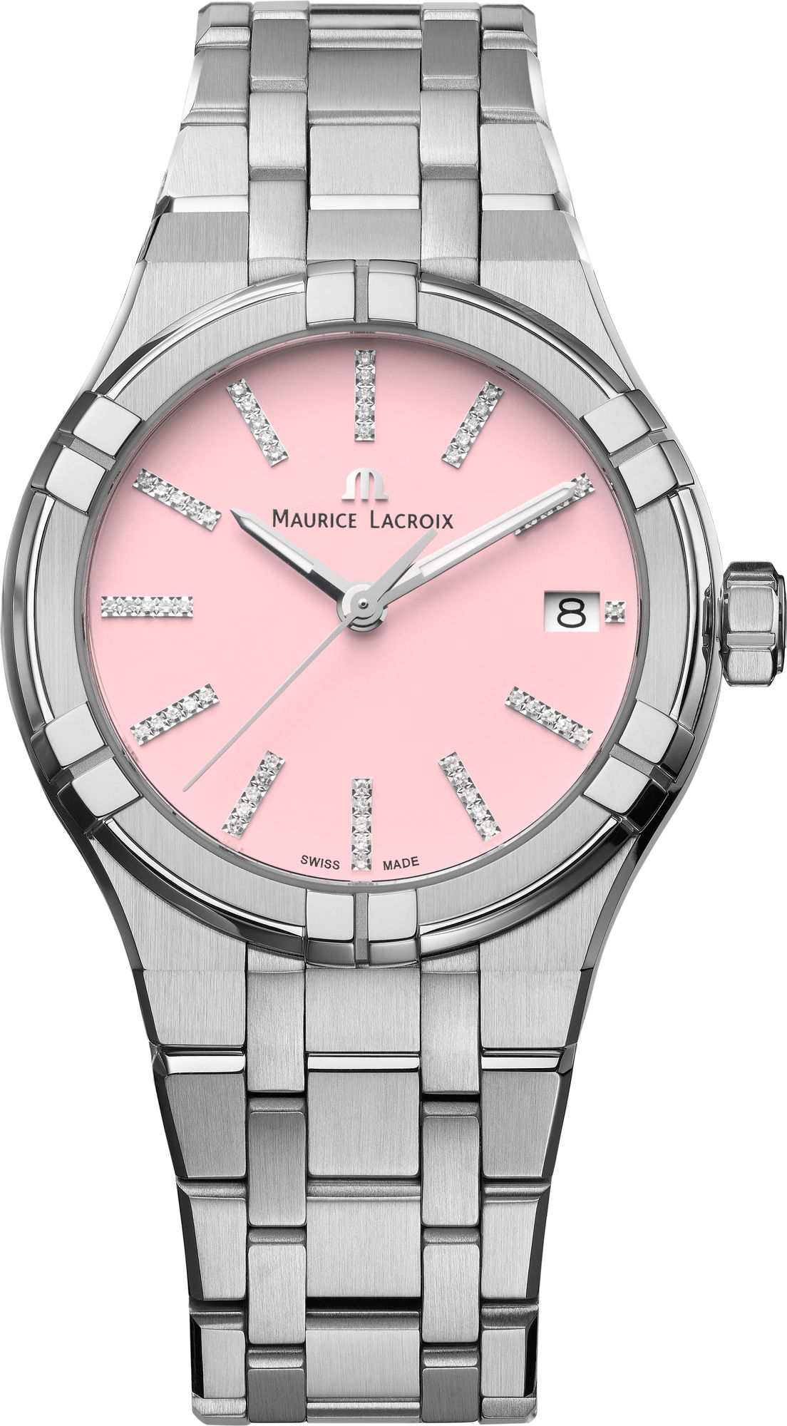 Maurice Lacroix Quartz COULOURS Edition AI1106-SS002-550-1 Damenarmbanduhr