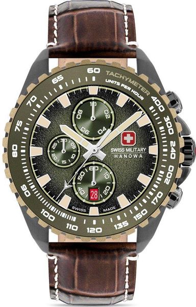 Swiss Military Hanowa STONE MARTEN SMWGC0001840 Herenchronograaf Swiss Military Hanowa STONE MARTEN SMWGC0001840 Herenchronograaf