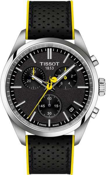 Tissot PR100 Tour de France Chronograph T150.417.11.051.00 Cronógrafo para hombres Con pulsera adicional Tissot PR100 Tour de France Chronograph T150.417.11.051.00 Cronógrafo para hombres Con pulsera adicional