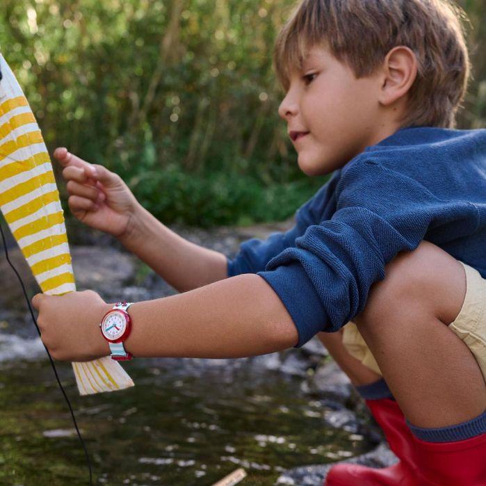 Flik Flak SHINING CRAB FPNP143 Montre élégante pour enfants