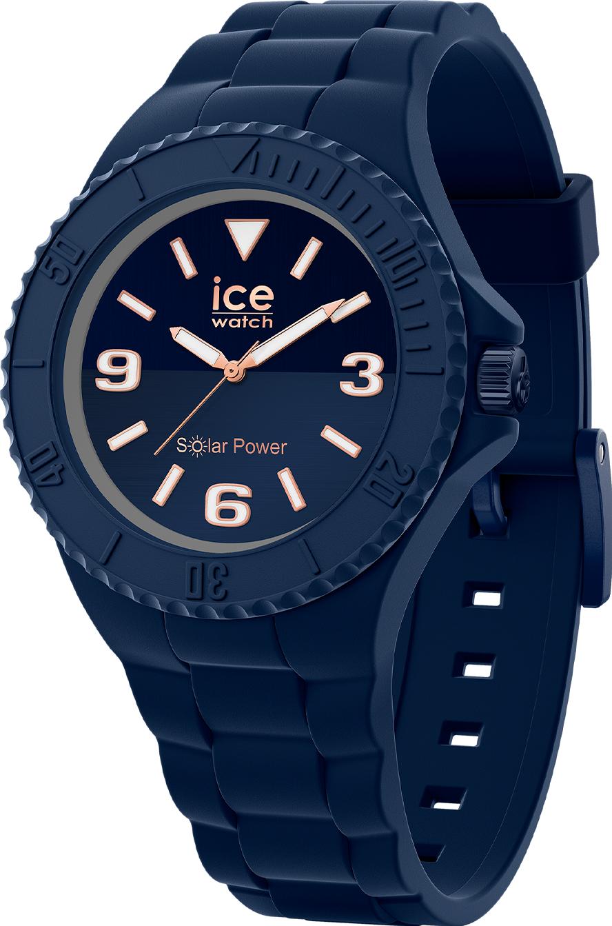 Ice Watch ICE generation - Blue Rose-gold - Large - SOLAR 3H 020632 Heren armbandhorloge