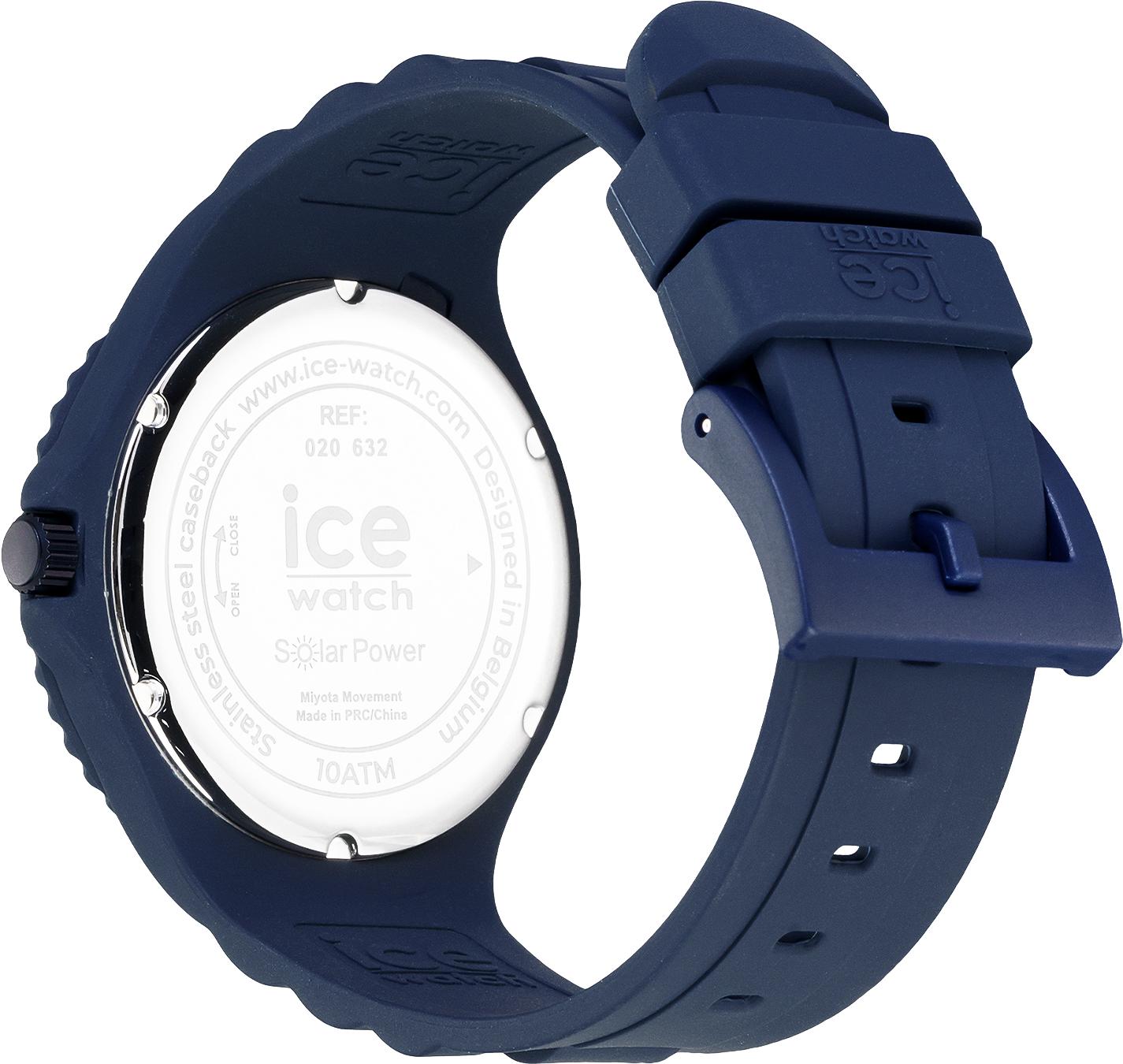 Ice Watch ICE generation - Blue Rose-gold - Large - SOLAR 3H 020632 Mens Wristwatch