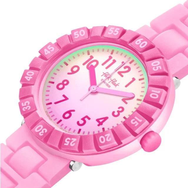 Flik Flak Pink Splash FCSP125 Montre élégante pour enfants