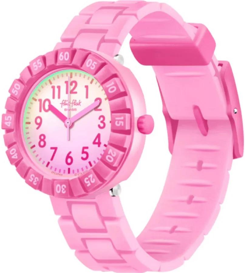 Flik Flak Pink Splash FCSP125 Montre élégante pour enfants