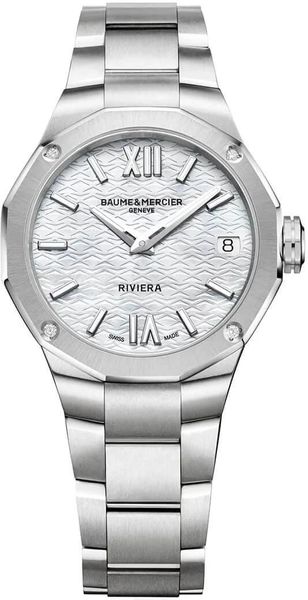 Baume & Mercier RIVIERA 12GONE M SST ST QZ MPS M0A10729 Dames armbandhorloge Baume & Mercier RIVIERA 12GONE M SST ST QZ MPS M0A10729 Dames armbandhorloge