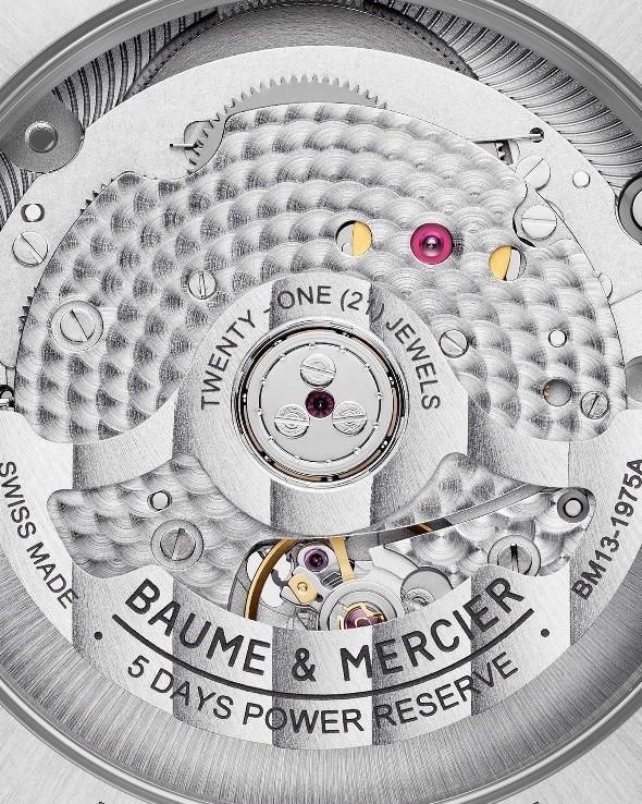 Baume & Mercier RIVIERA 12GONE L ST RBLA AT BLUE M0A10714 Herren Automatikuhr