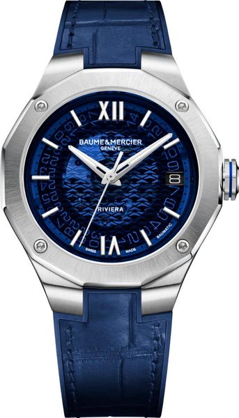 Baume & Mercier RIVIERA 12GONE L ST RBLA AT BLUE M0A10714 Reloj Automático para hombres Baume & Mercier RIVIERA 12GONE L ST RBLA AT BLUE M0A10714 Reloj Automático para hombres