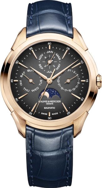 Baume & Mercier CLIFTON ROUND XL PG LA COM GREY M0A10656 Automatisch horloge voor heren Baume & Mercier CLIFTON ROUND XL PG LA COM GREY M0A10656 Automatisch horloge voor heren