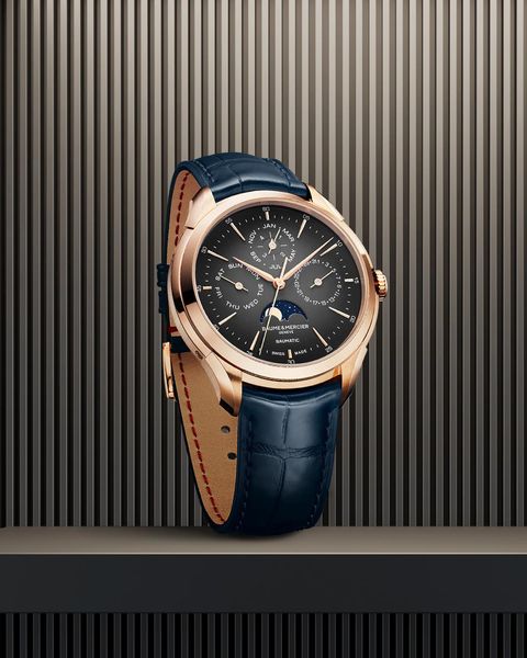 Baume & Mercier CLIFTON ROUND XL PG LA COM GREY M0A10656 Automatisch horloge voor heren Baume & Mercier CLIFTON ROUND XL PG LA COM GREY M0A10656 Automatisch horloge voor heren