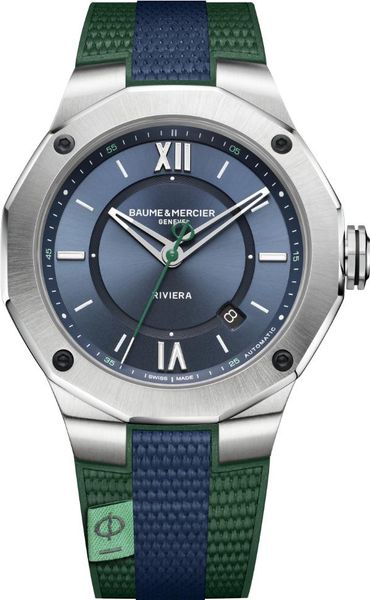 Baume & Mercier RIVIERA 12GONE L ST RB AT BLUE M0A10688 Automatisch horloge voor heren
