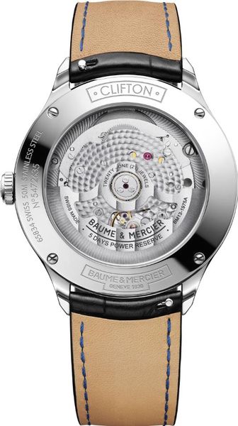 Baume & Mercier CLIFTON ROUND L ST LA AT BLACK M0A10692 Orologio automatico uomo Baume & Mercier CLIFTON ROUND L ST LA AT BLACK M0A10692 Orologio automatico uomo