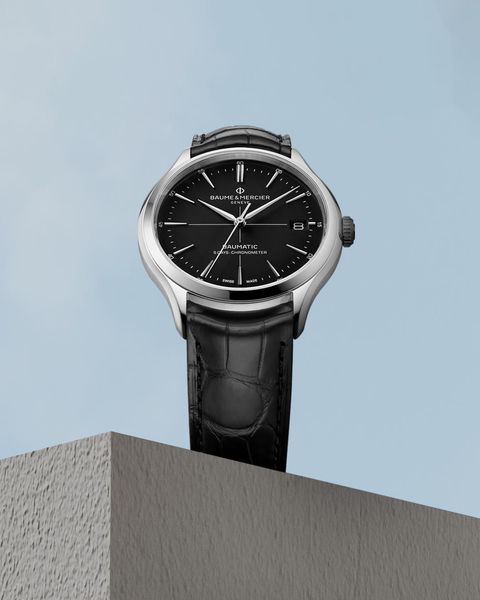 Baume & Mercier CLIFTON ROUND L ST LA AT BLACK M0A10692 Orologio automatico uomo Baume & Mercier CLIFTON ROUND L ST LA AT BLACK M0A10692 Orologio automatico uomo