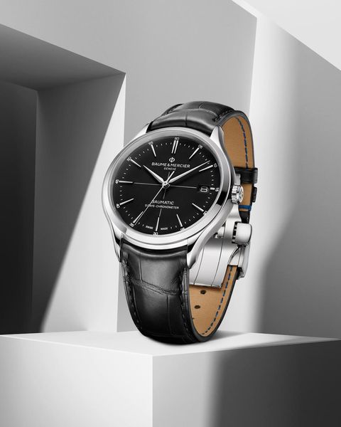 Baume & Mercier CLIFTON ROUND L ST LA AT BLACK M0A10692 Orologio automatico uomo Baume & Mercier CLIFTON ROUND L ST LA AT BLACK M0A10692 Orologio automatico uomo
