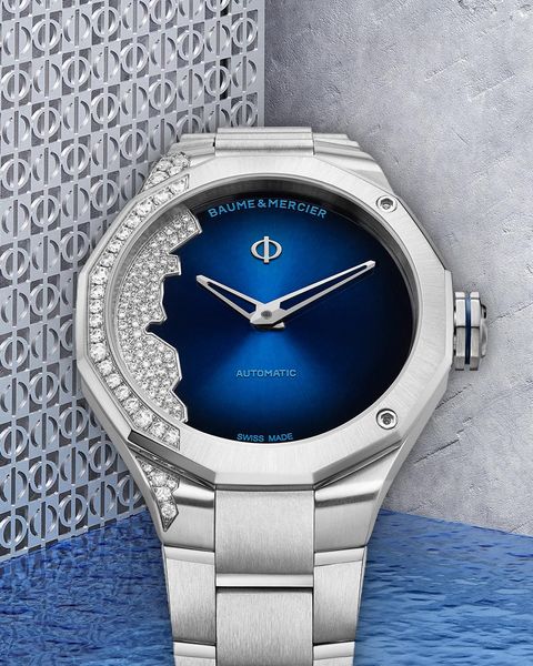 Baume & Mercier RIVIERA 12GONE M SST ST AT SBLUE M0A10677 Automatisch horloge voor dames