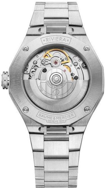 Baume & Mercier RIVIERA 12GONE M ST ST AT BLUE M0A10679 Automatisch horloge voor dames Baume & Mercier RIVIERA 12GONE M ST ST AT BLUE M0A10679 Automatisch horloge voor dames