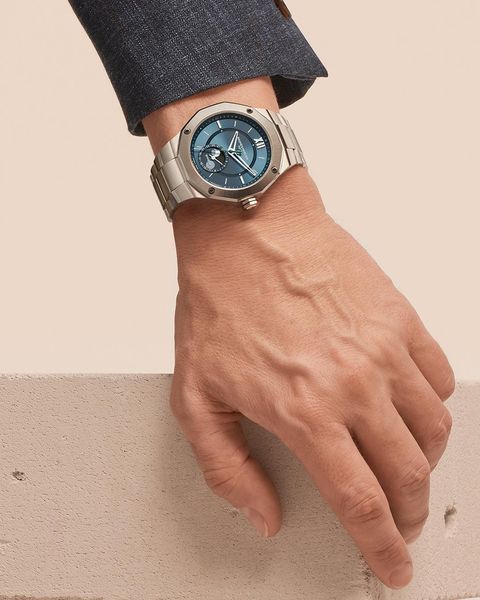 Baume & Mercier RIVIERA 12GONE XL ST ST AT COM BLUE M0A10682 Orologio automatico uomo Baume & Mercier RIVIERA 12GONE XL ST ST AT COM BLUE M0A10682 Orologio automatico uomo