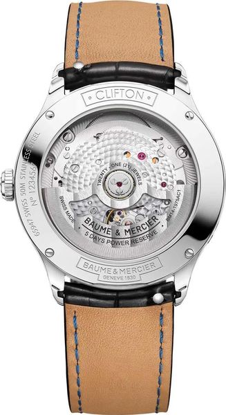 Baume & Mercier CLIFTON ROUND M0A10758 Automatisch horloge voor heren Baume & Mercier CLIFTON ROUND M0A10758 Automatisch horloge voor heren