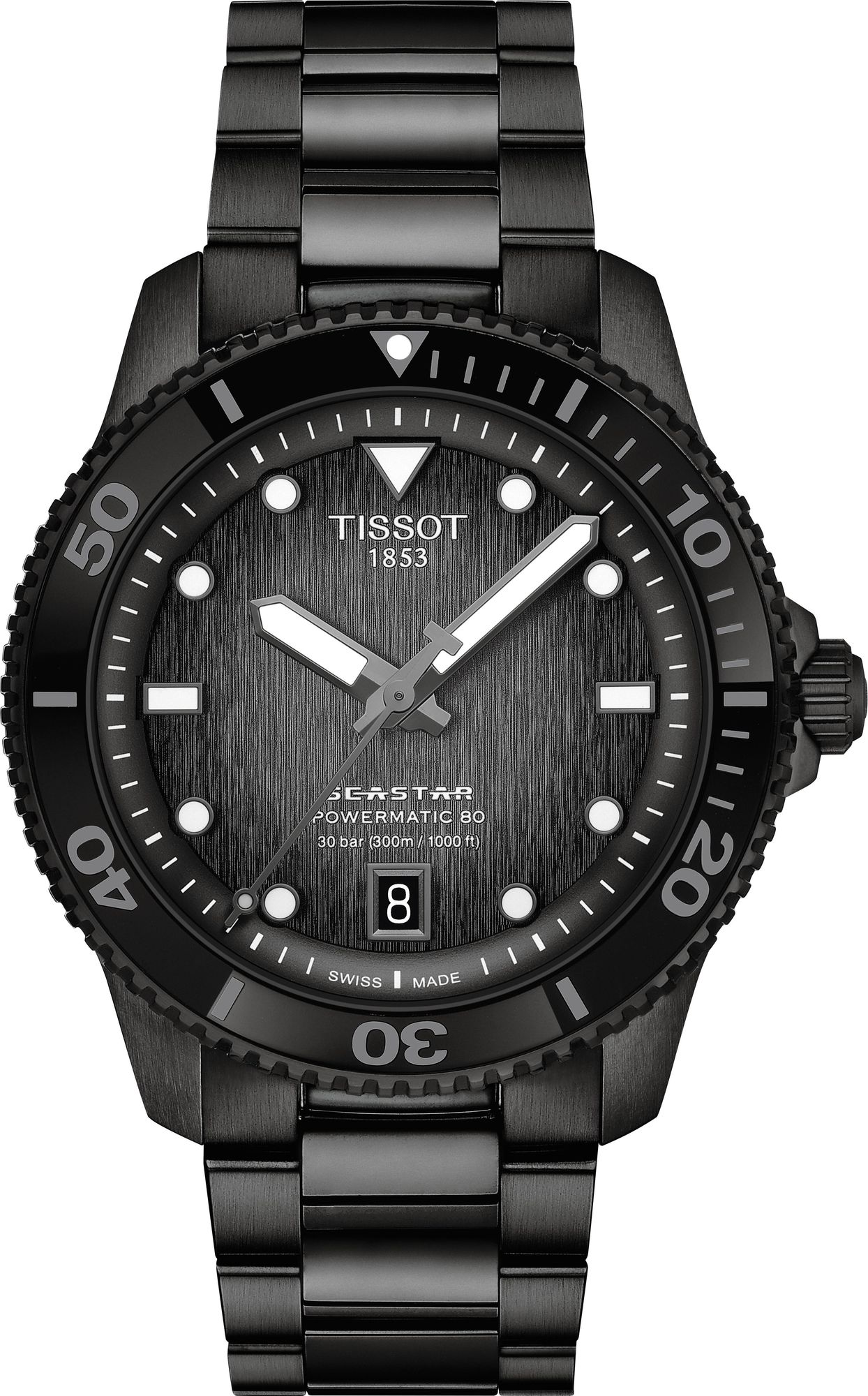 Tissot Seastar 1000 Powermatic 80 T120.807.33.051.00 Automatisch horloge voor heren