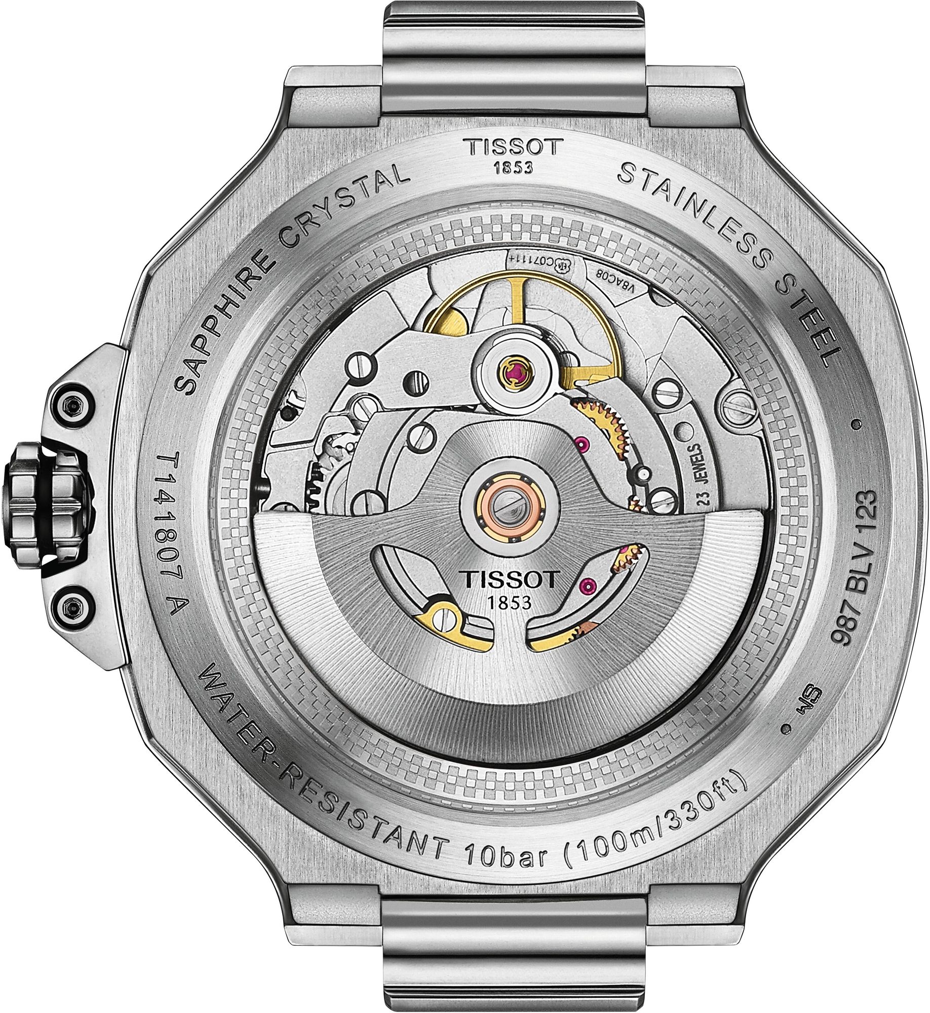 Tissot T-Race Powermatic 80 T141.807.11.041.00 Reloj Automático para hombres