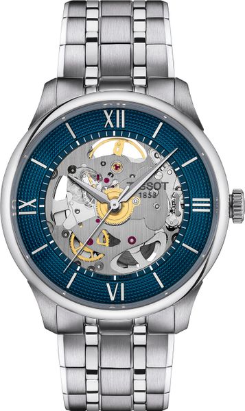 Tissot CHEMIN DES TOURELLES POWERMATIC Skeleton T139.836.11.048.00 Montre Automatique pour hommes Réserve de marche de 8 Tissot CHEMIN DES TOURELLES POWERMATIC Skeleton T139.836.11.048.00 Montre Automatique pour hommes Réserve de marche de 8