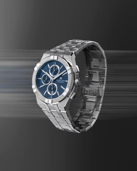 Maurice Lacroix AIKON Quartz Chronograph AI1118-SS002-430-1 Mens Chronograph Design Highlight Maurice Lacroix AIKON Quartz Chronograph AI1118-SS002-430-1 Mens Chronograph Design Highlight