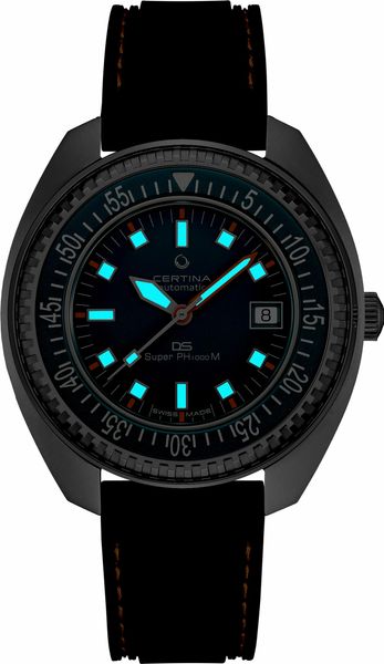 Certina DS SUPER PH1000M C024.907.17.041.10 Orologio automatico uomo Produzione strettamente limitata Certina DS SUPER PH1000M C024.907.17.041.10 Orologio automatico uomo Produzione strettamente limitata