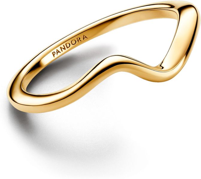 Pandora Polierte Welle Ring 163095C00 Damesring Pandora Polierte Welle Ring 163095C00 Damesring