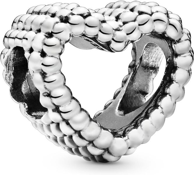 Pandora Offenes Metallperlen Herz -Charm 797516 Colgante Pandora Offenes Metallperlen Herz -Charm 797516 Colgante