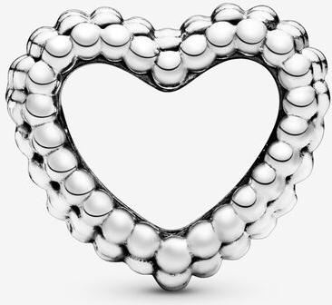 Pandora Offenes Metallperlen Herz -Charm 797516 Colgante Pandora Offenes Metallperlen Herz -Charm 797516 Colgante
