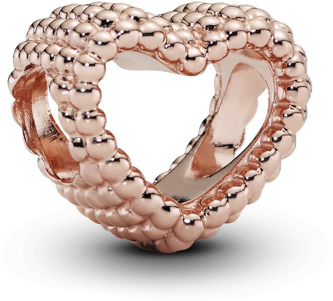 Pandora Offenes Metallperlen Herz Charm 787516 Pendente Pandora Offenes Metallperlen Herz Charm 787516 Pendente